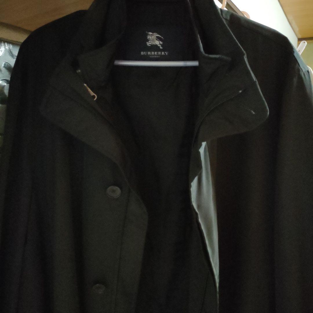 BURBERRY LONDON ブラック ステンカラーコート
