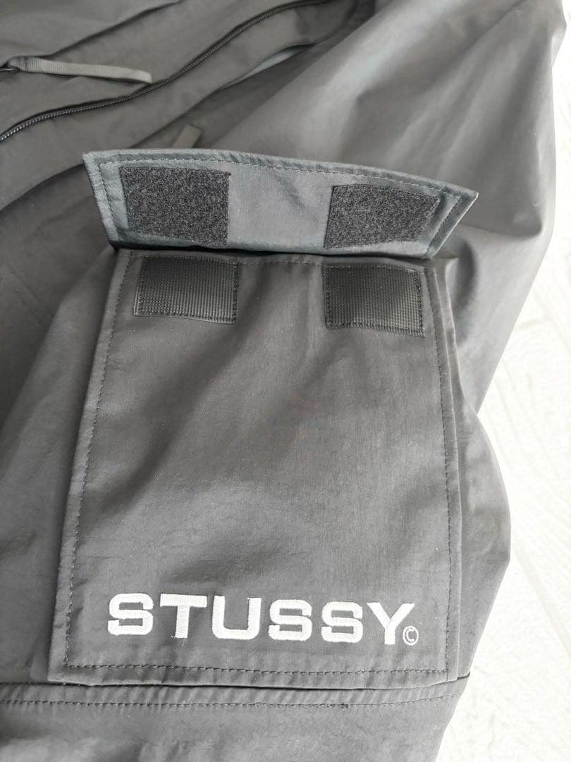 STUSSY／APEX シェル ジャケット ブラック ナイロンジャケット