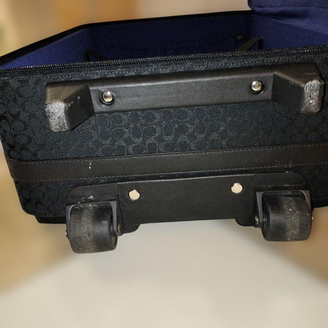 土日限定値下げ☆COACH ブラック キャリーケース