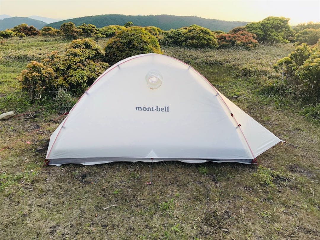 ド*ド様 ステラリッジテント2型　モンベル山岳テント　フライ&グランドシート付属
