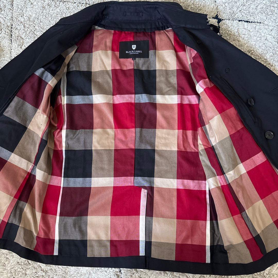 【極美品✨】ブラックレーベルクレストブリッジ　トレンチコート　XL ライナー