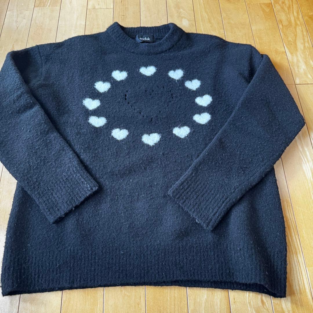 【soduk】love around knit pullover