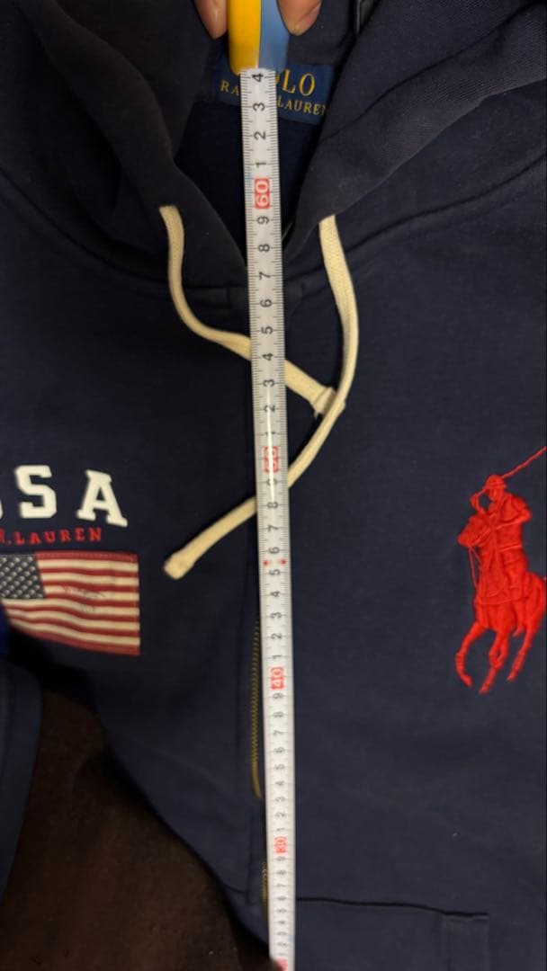 polo ralph lauren us ビックポニー　zip hoodie