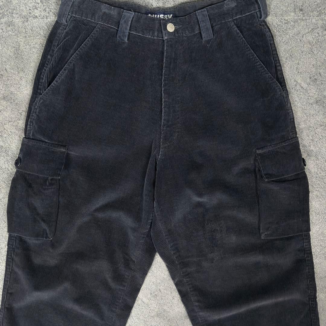 old stussy 90s ビンテージ コーデュロイカーゴパンツ ステューシー