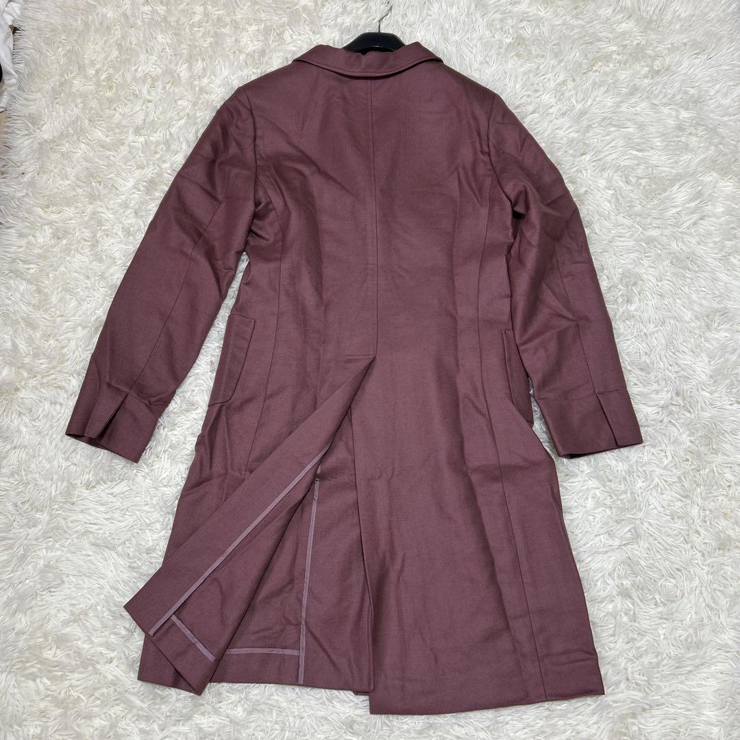 JIL SANDER ロングコート カシミヤ生地　シルク混　サイズ36 ピンク
