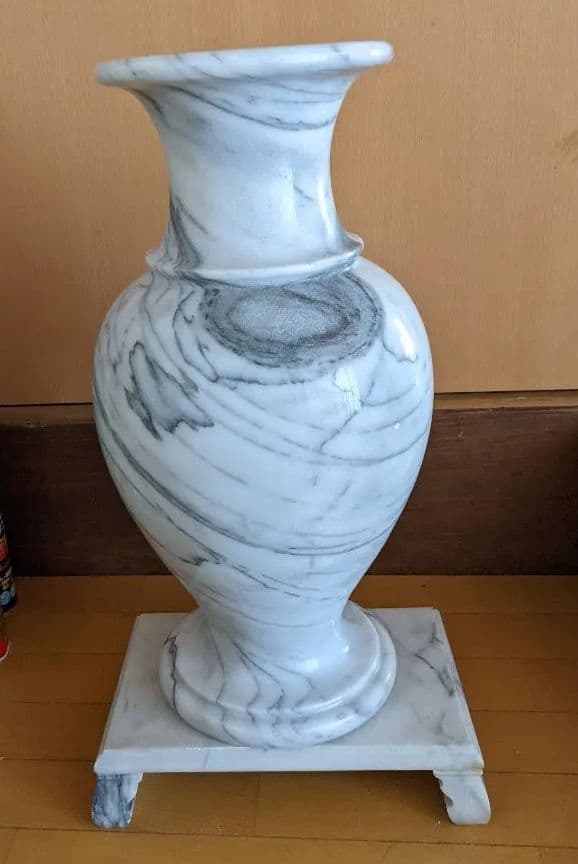 最終値下げ　大理石オニキスの大きな花瓶