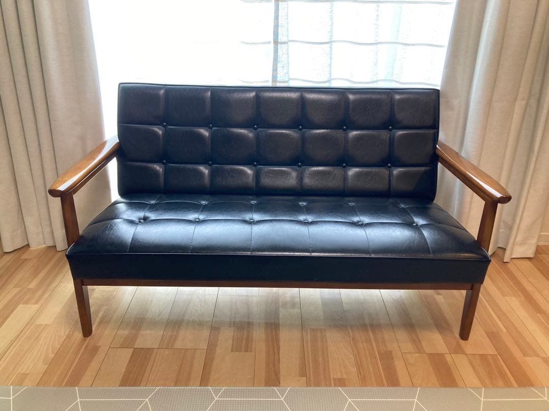 カリモク60 Kチェア 2シーター W36173BW