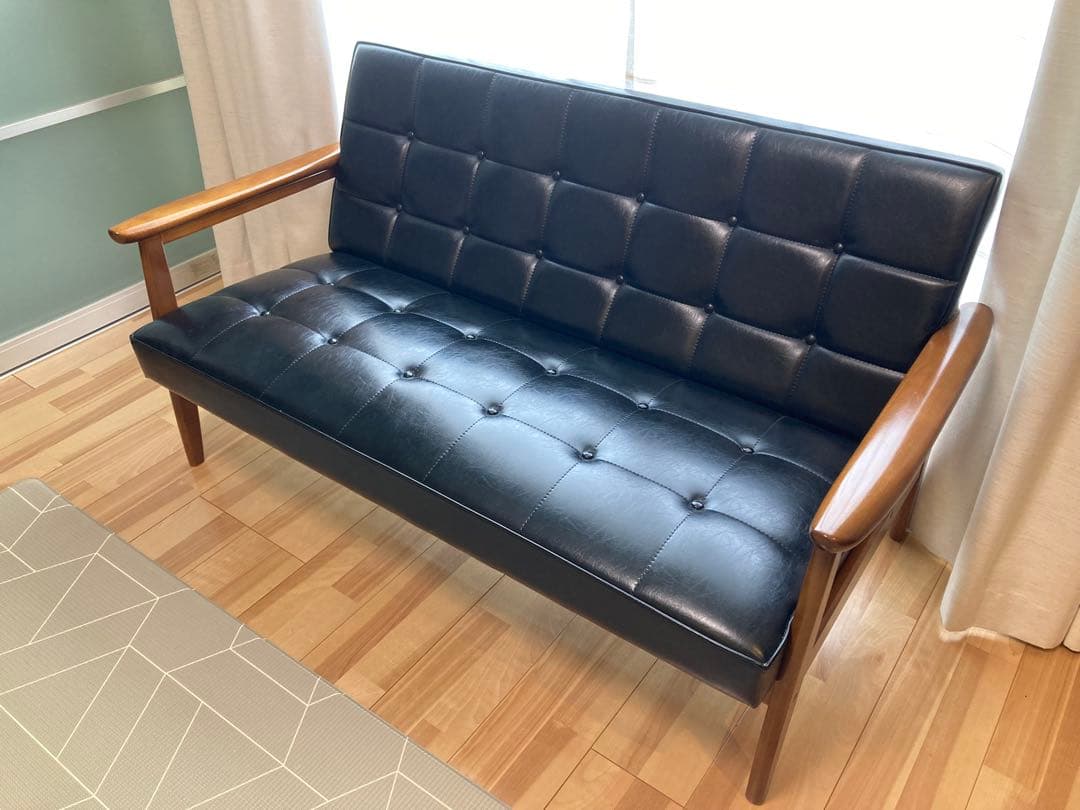 カリモク60 Kチェア 2シーター W36173BW