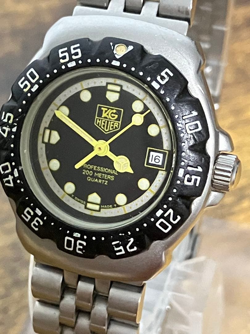 TAG HEUER 腕時計　フォーミュラ1 376.508 純正ベルト　稼働品
