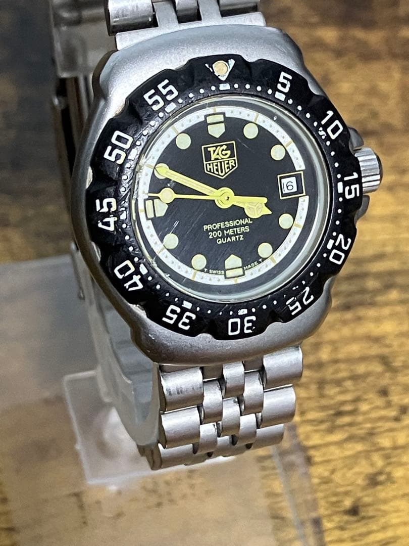TAG HEUER 腕時計　フォーミュラ1 376.508 純正ベルト　稼働品
