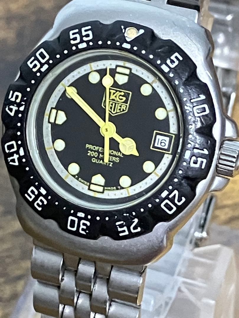 TAG HEUER 腕時計　フォーミュラ1 376.508 純正ベルト　稼働品