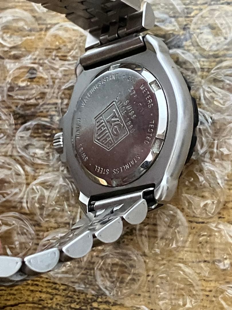 TAG HEUER 腕時計　フォーミュラ1 376.508 純正ベルト　稼働品
