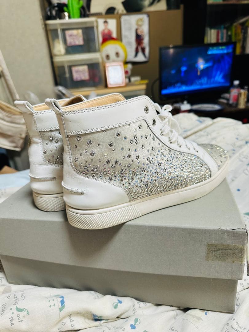 Christian Louboutin クリスチャンルブタン　ラメスニーカー42