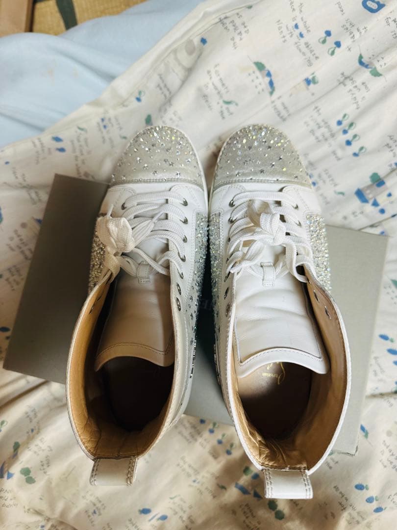 Christian Louboutin クリスチャンルブタン　ラメスニーカー42