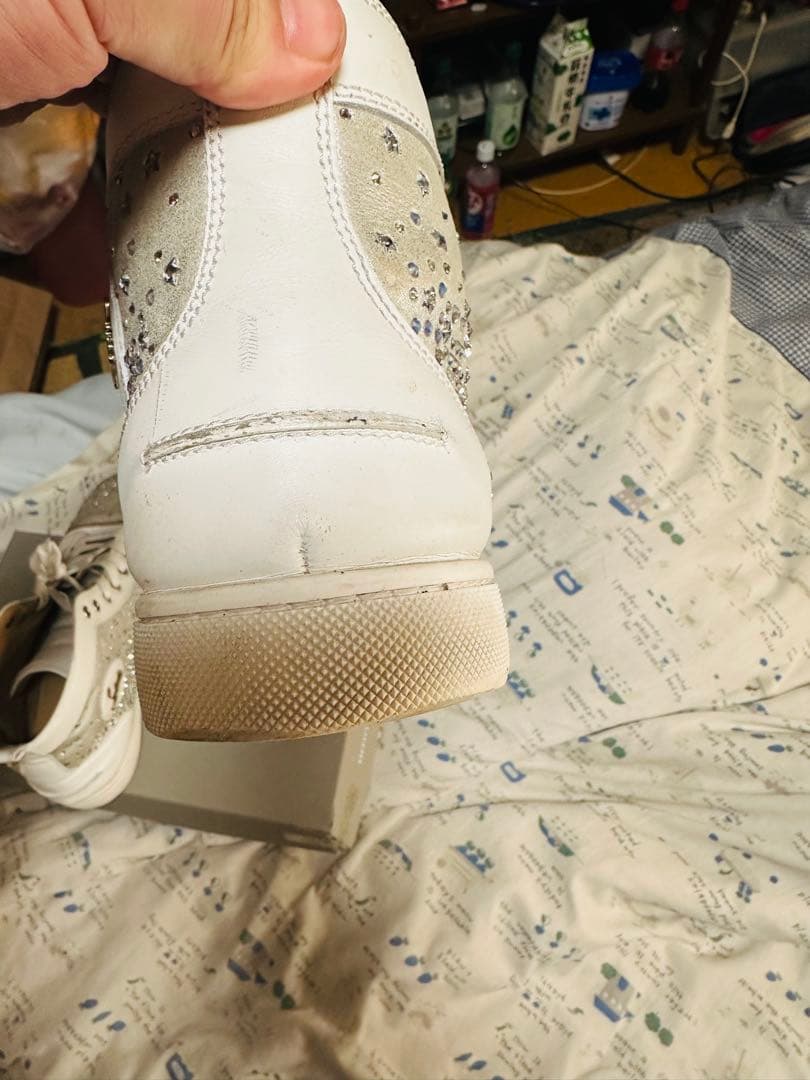 Christian Louboutin クリスチャンルブタン　ラメスニーカー42