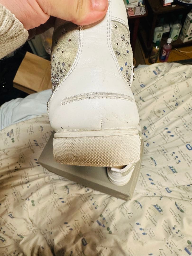 Christian Louboutin クリスチャンルブタン　ラメスニーカー42