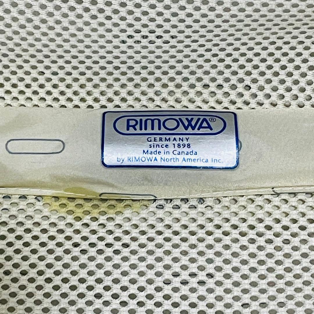 美品　リモワ　サルサエアー　82L 4輪　ネイビー　TSA