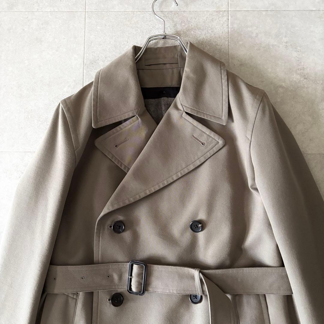 極美品✨️マーガレットハウエル ライナー付きトレンチコート 1 ブラウンベージュ