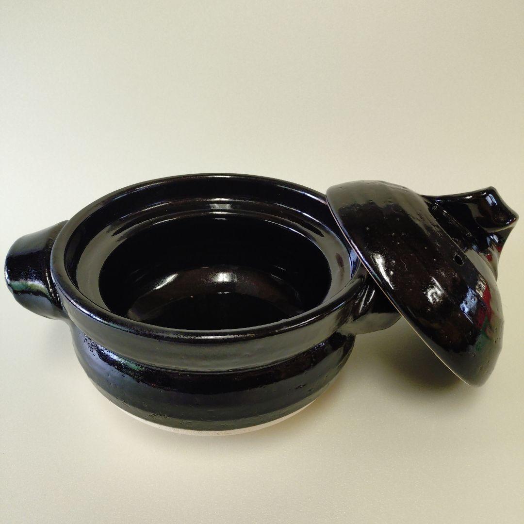 信楽焼　3合ご飯炊き土鍋　飯炊き鍋