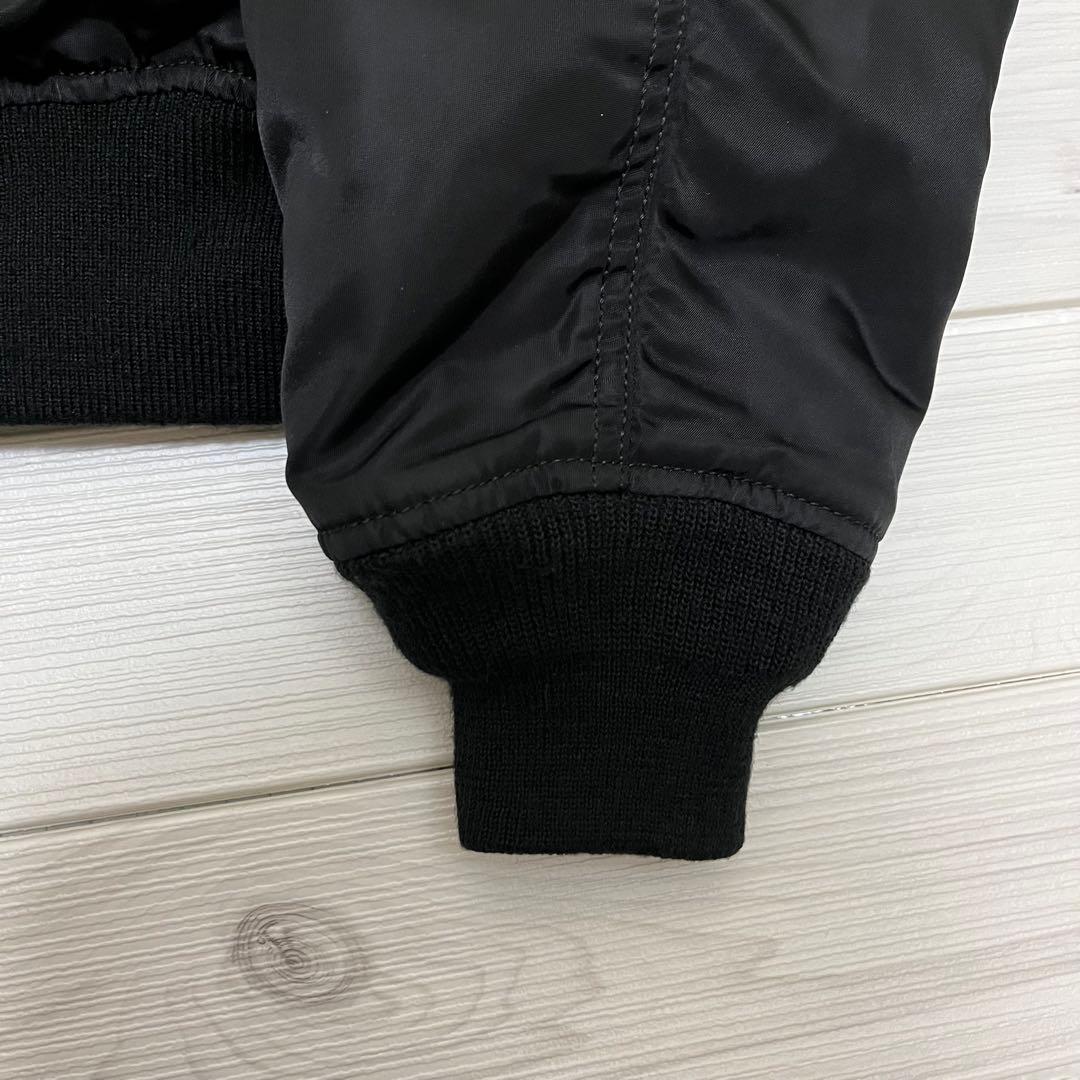 ゆ*ぱ様 〈美品〉AVIREX MA-1 トップガンフライトジャケット M ブラ