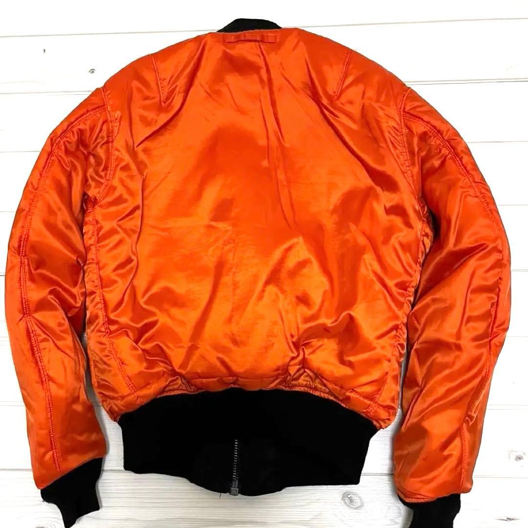 ゆ*ぱ様 〈美品〉AVIREX MA-1 トップガンフライトジャケット M ブラ