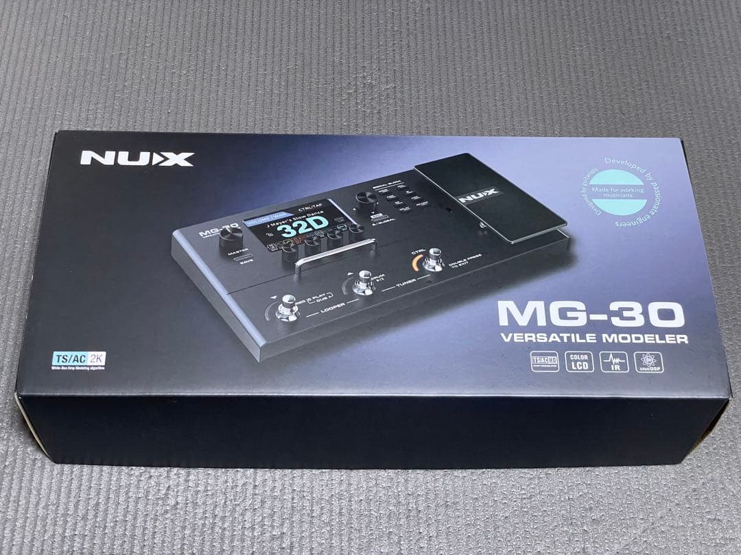 【即購入OK】NUX MG-30 ギター　マルチエフェクター