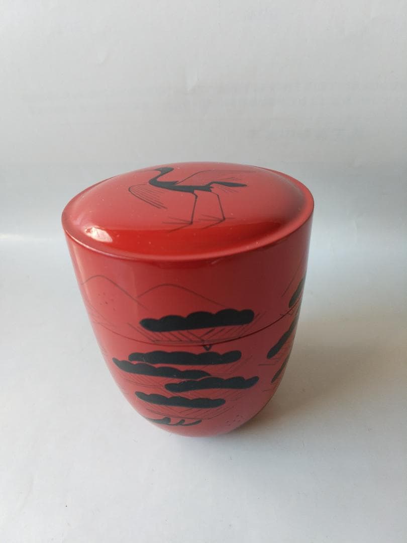 加賀蒔絵師 中村秀甫 作 玄々斉好 曙棗 共箱 棗 漆器 漆芸 茶道具 新品