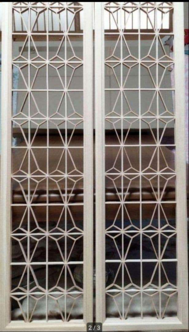 18❣️特価❣️ 組子吹き抜け3枚一組 木製額縁