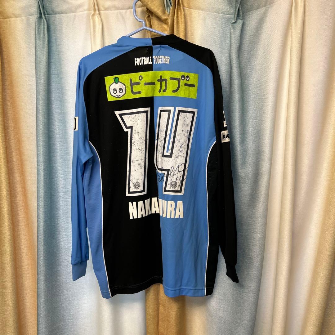 川崎フロンターレ　中村憲剛　長袖ユニフォーム