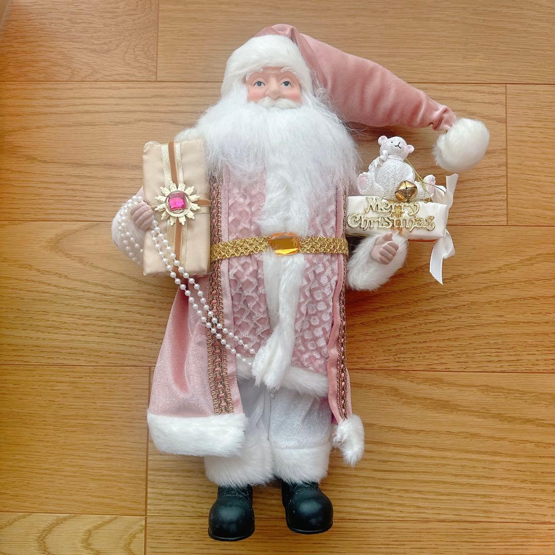 【新品】クリスマス サンタクロース ハルモニア 人形 45cm