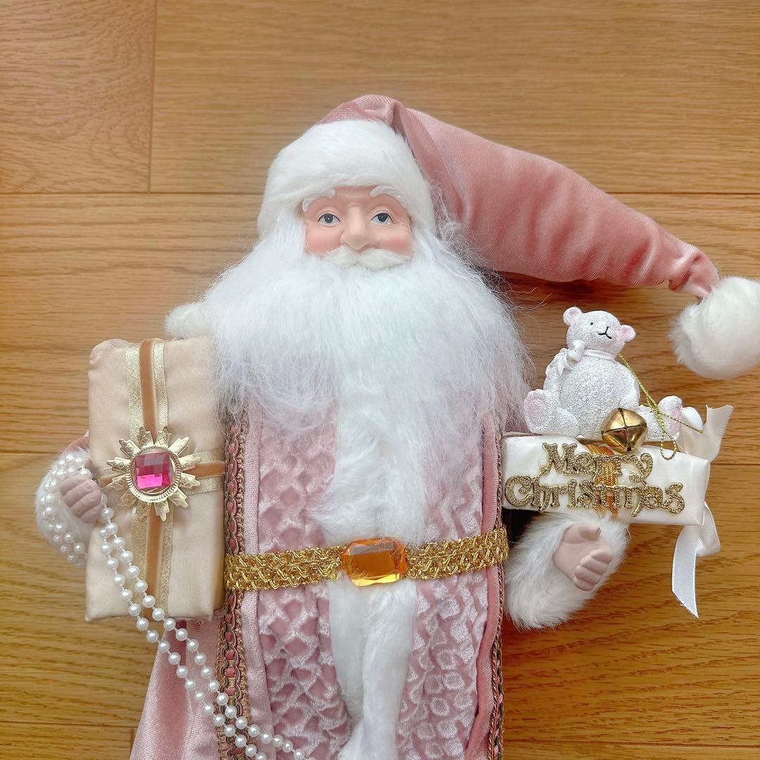 【新品】クリスマス サンタクロース ハルモニア 人形 45cm