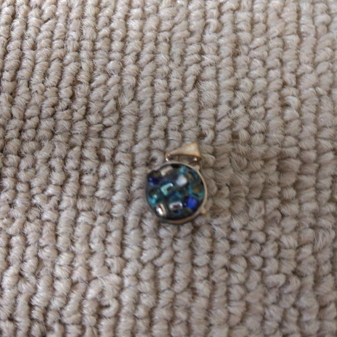 隕石キベオン＆ダイヤホワイトゴールド加工