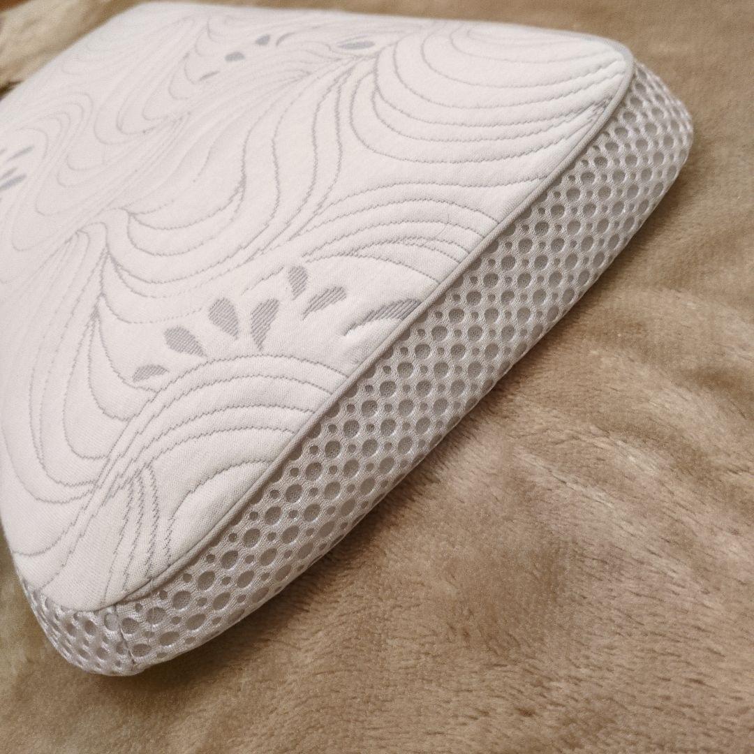 BREATHAIR　ブレスエアー　ハニカ厶ジェルマット枕　カバー付き　2個セット