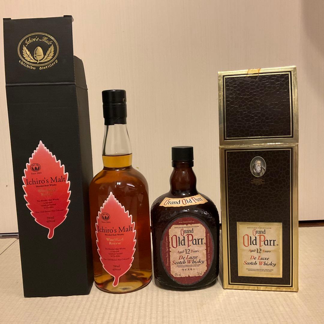 イチローズモルトWineWoodReserve➕オールドパー12年 2本セット