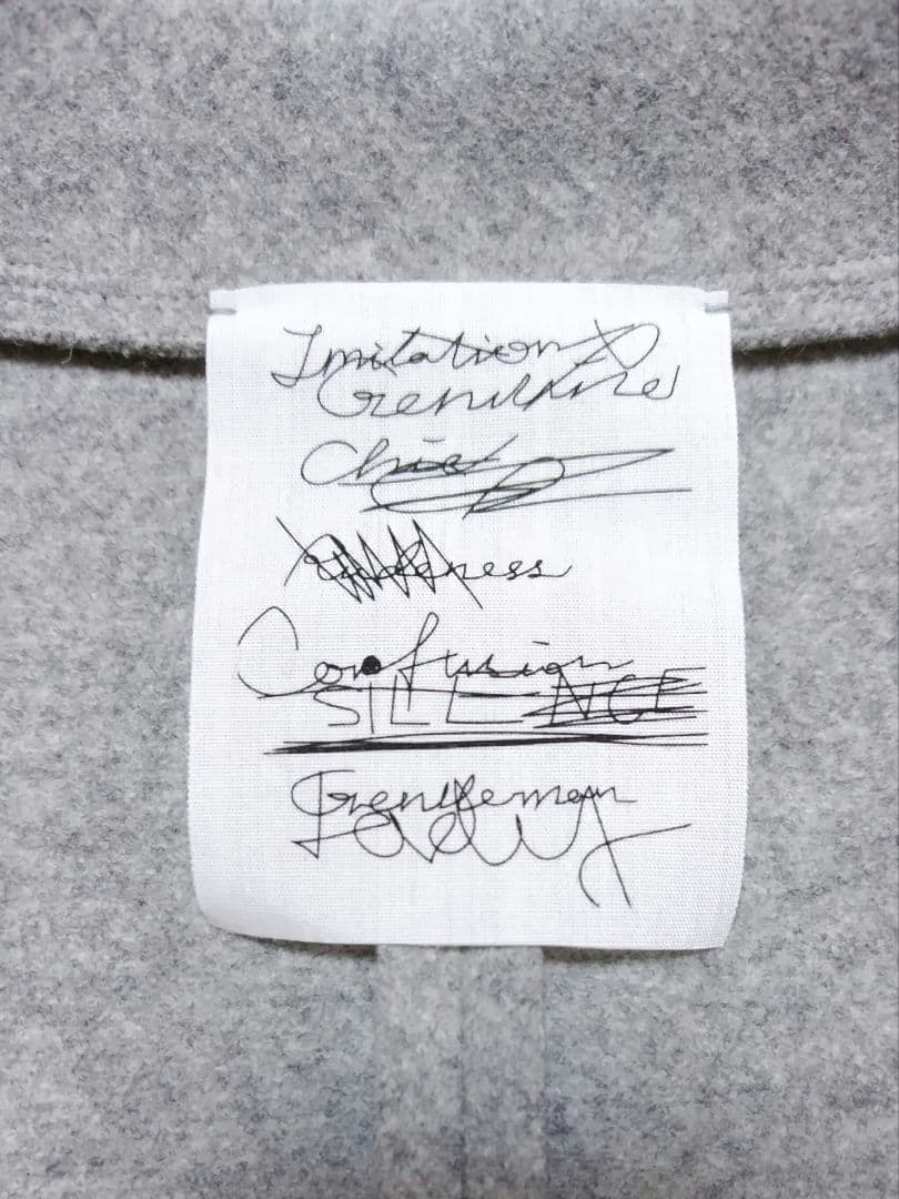 ＊新品未使用　CHAOS カオス ポロッコカーディガン シルバーグレー