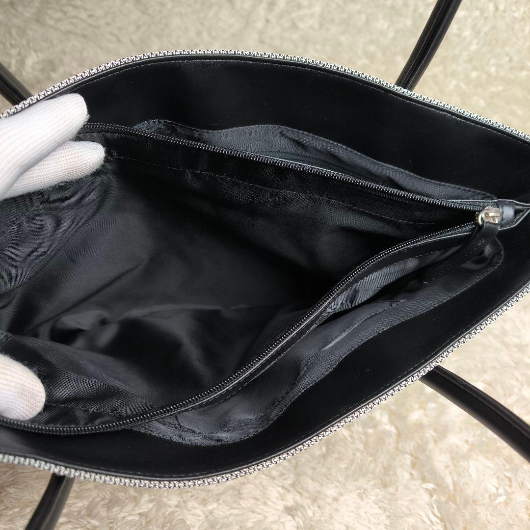 【極美品】濱野皮革工藝 皇室御用達 トートバッグ 肩掛け A4可 グレー