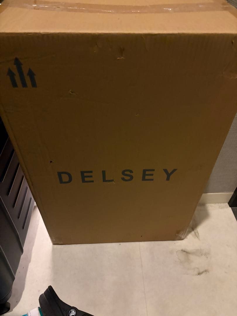 【新品未開封】DELSEY PARIS ダークグリーン キャリーケース 38L