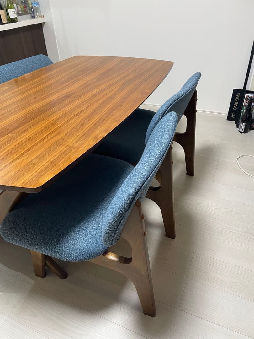 NITORI リビングダイニングテーブル4点セット 160cm 4-5 人