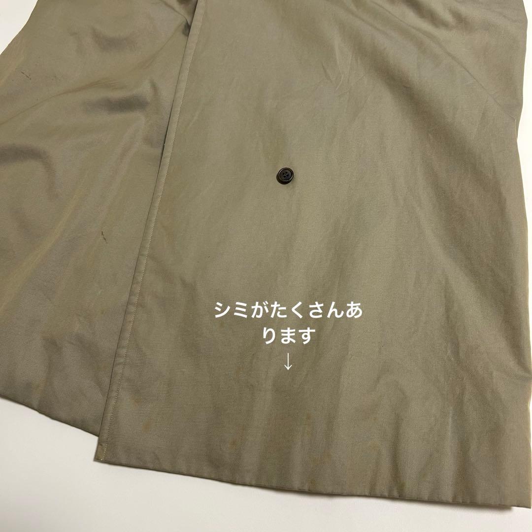 【希少/玉虫色】バーバリー プローサム トレンチコート 綿100% 白タグ