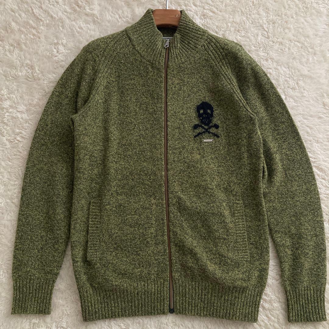 美品！MARK＆LONAマークアンドロナ　ジップアップ　セーター　S