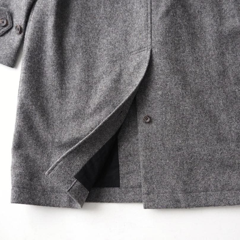 ルポ様マーガレットハウエル ウール100% ステンカラー ロングコート 2