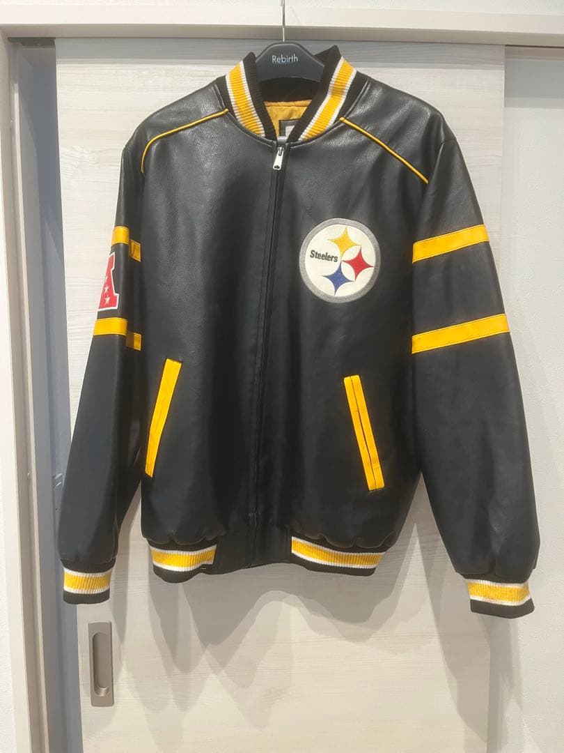 NFL レザージャケット　古着