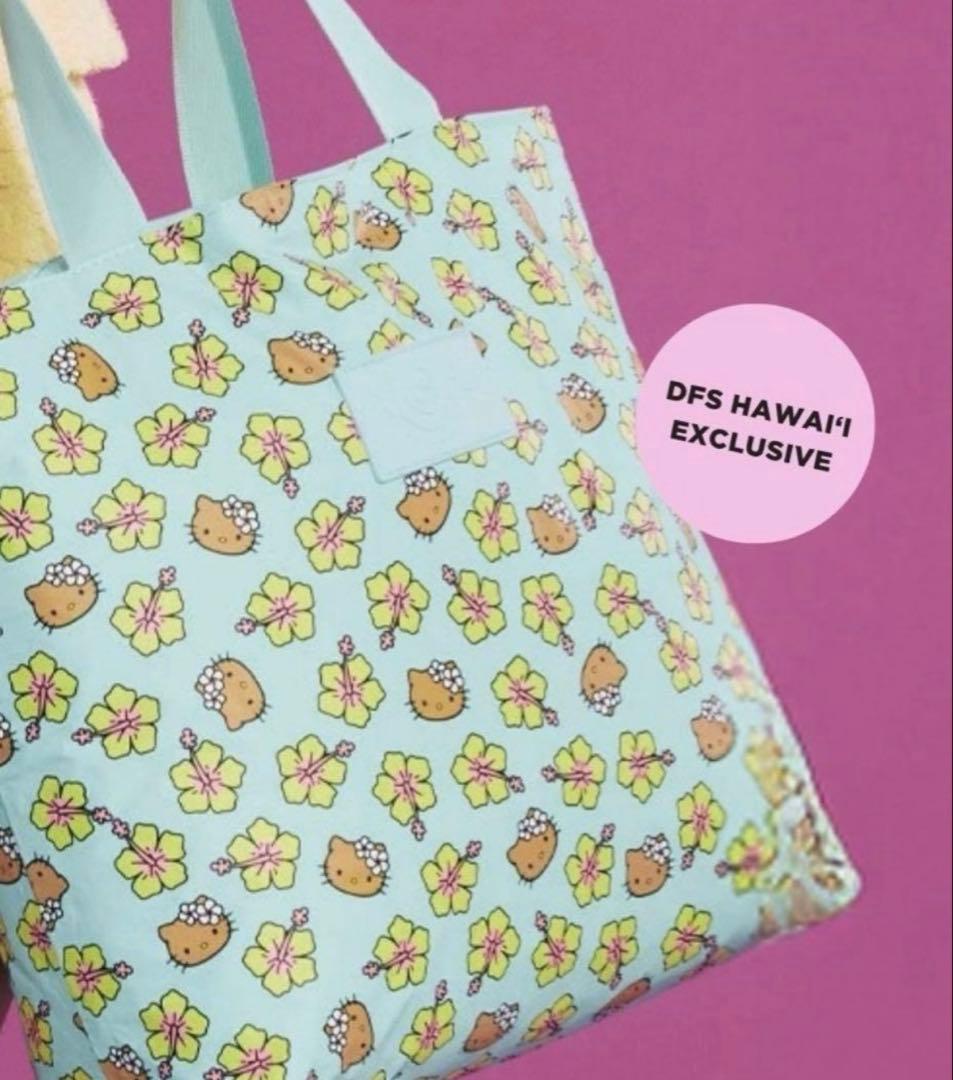 【数量限定品】ハローキティ　アロハコレクション　免税店限定　トートバッグ