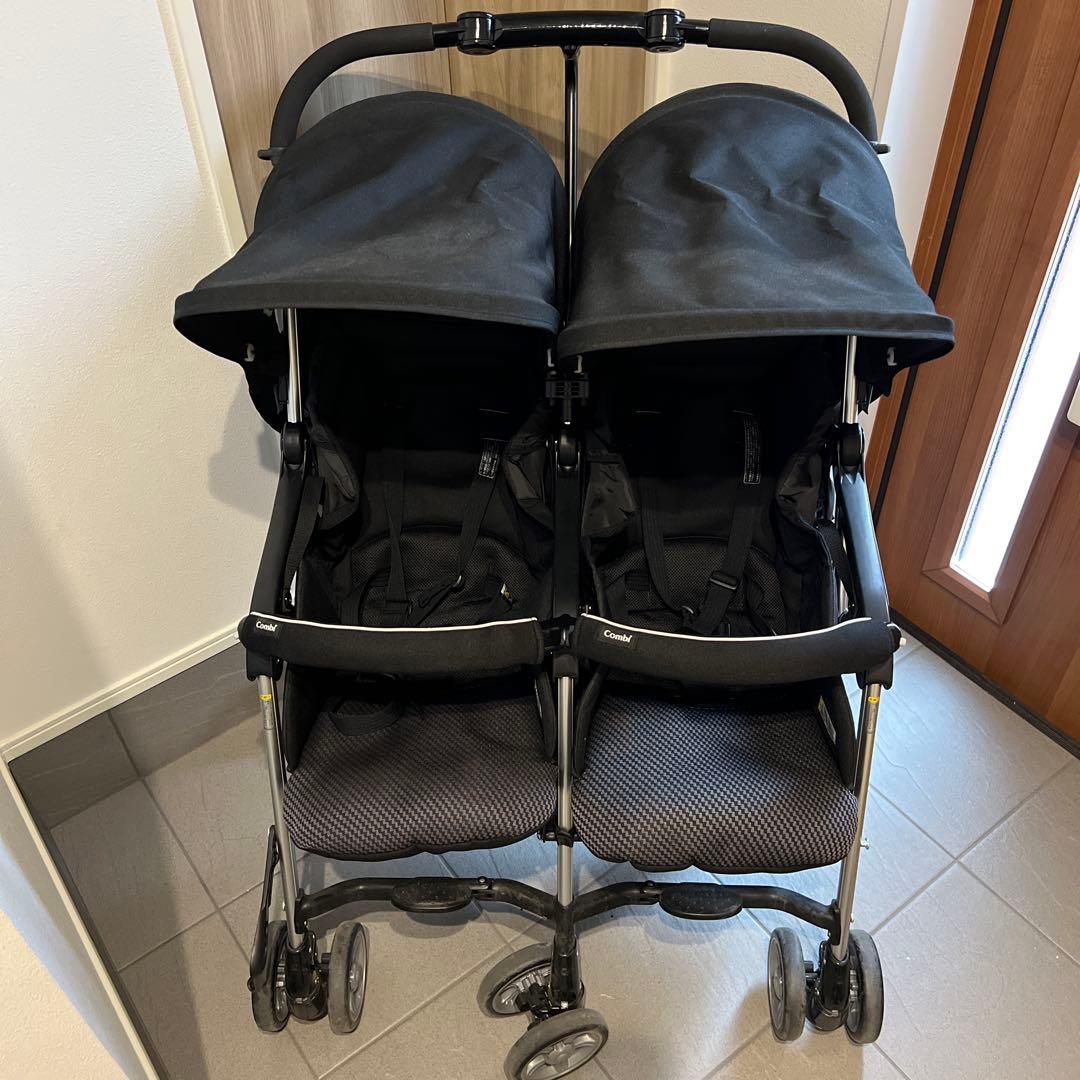 Combi ダブルベビーカー 美品　17000円→値下げしました！