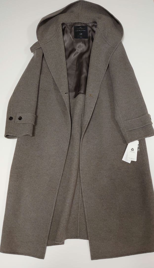 23区 【滝沢眞規子さん着】MANTECOPureリバー フード ロングコート