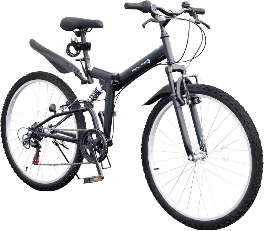 (武蔵小杉ー綱島駅間引き取り価格) 折りたたみ自転車 オリーブグリーン