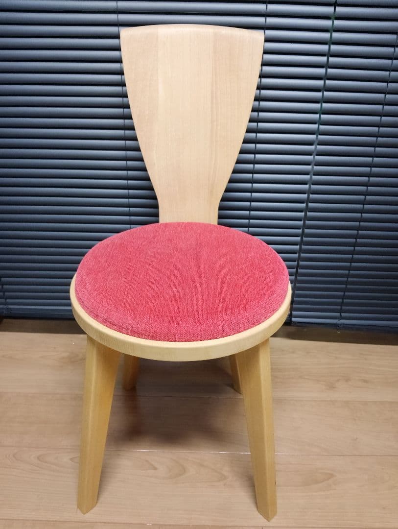 ​高級家具 Tishler ティシュラー 無垢材 たまごチェア 4脚 定価24万