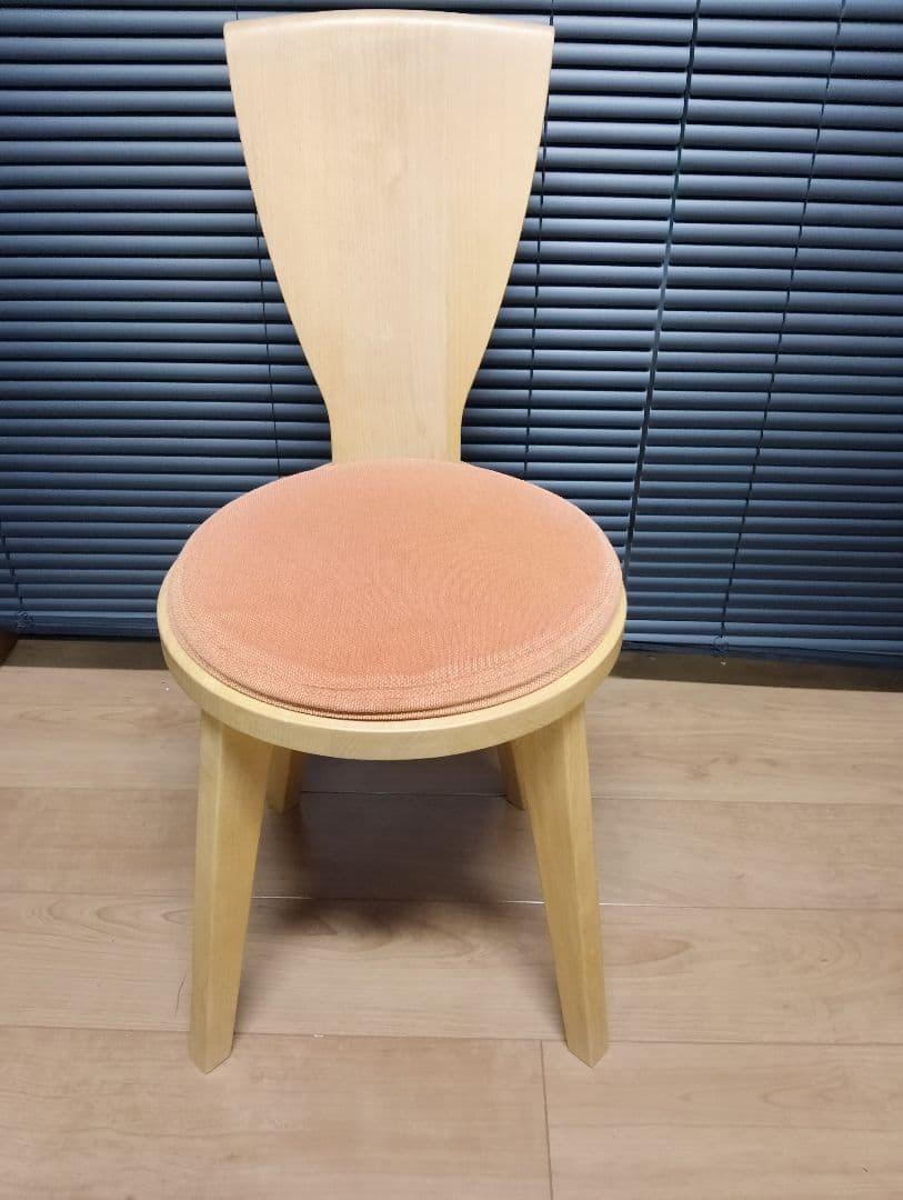 ​高級家具 Tishler ティシュラー 無垢材 たまごチェア 4脚 定価24万