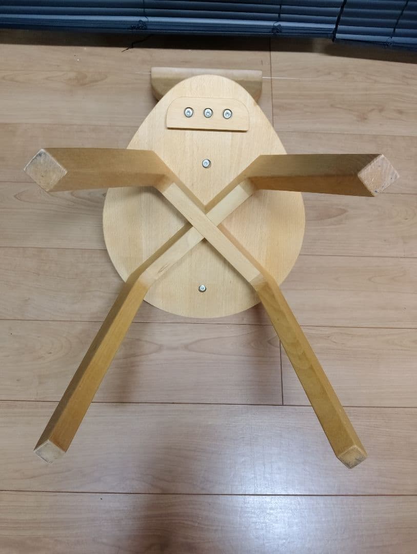 ​高級家具 Tishler ティシュラー 無垢材 たまごチェア 4脚 定価24万