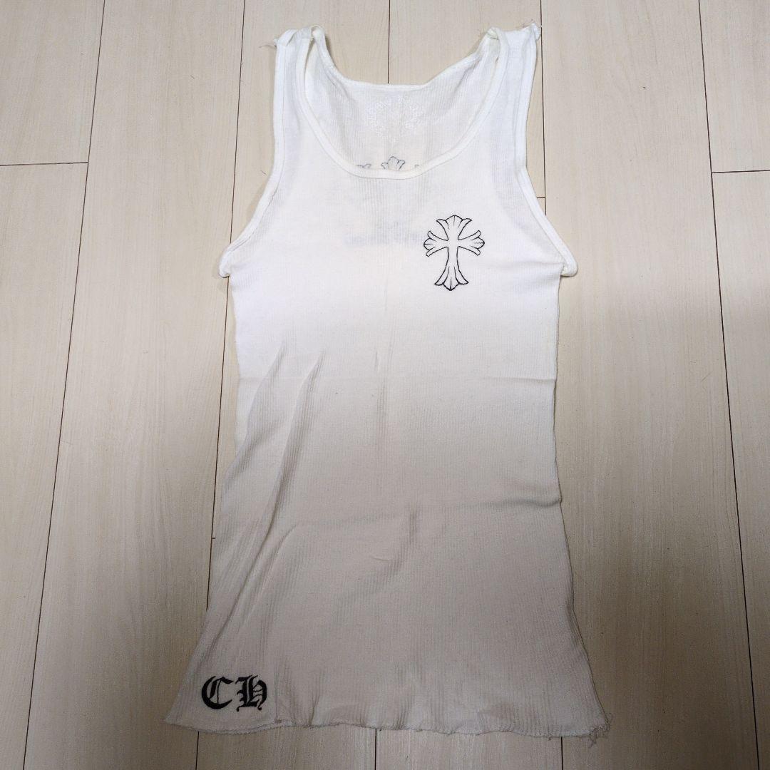 クロムハーツ　タンクトップ　ホワイト　サイズS
